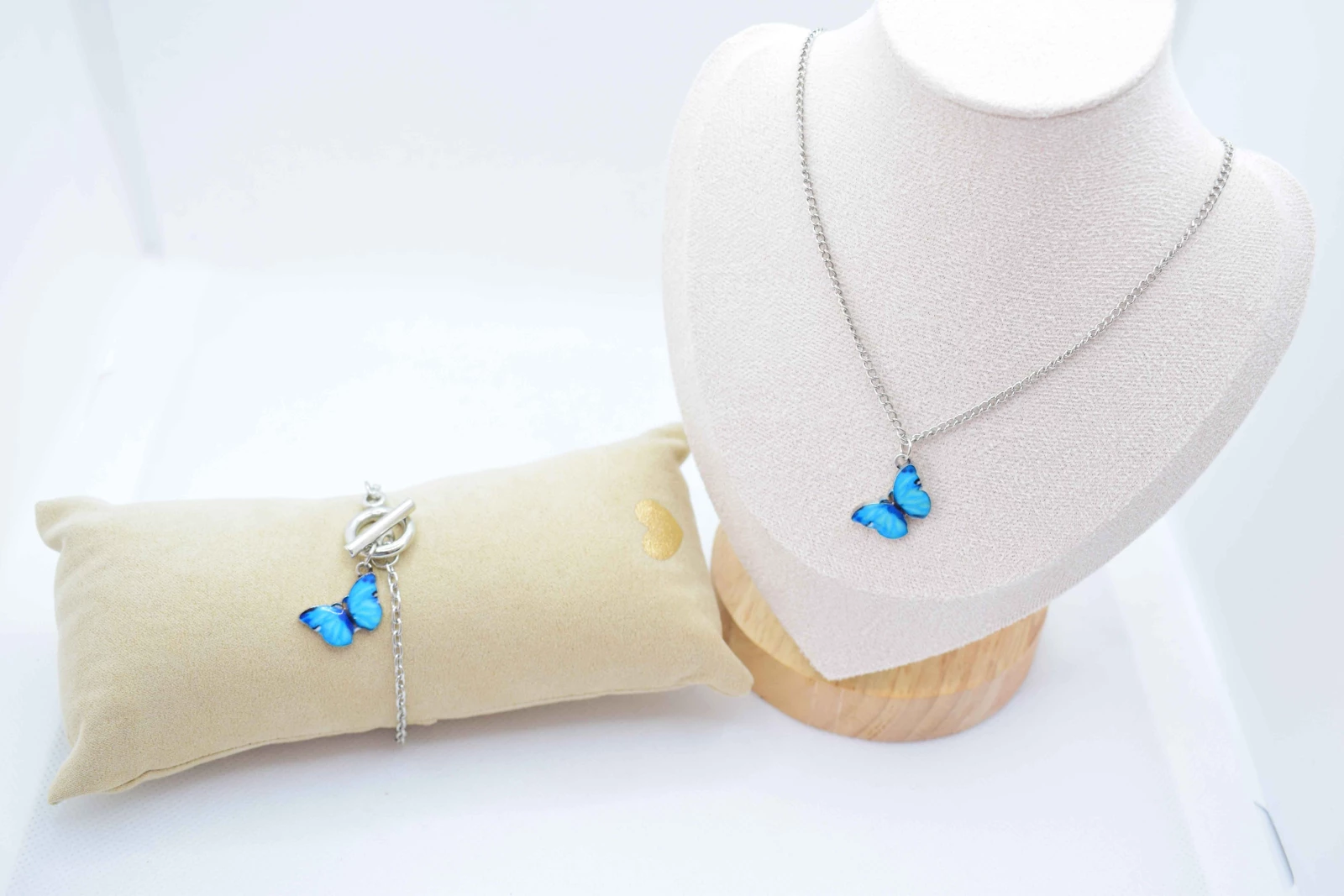 SET FARFALLA BLU (BRC057+CLL104)