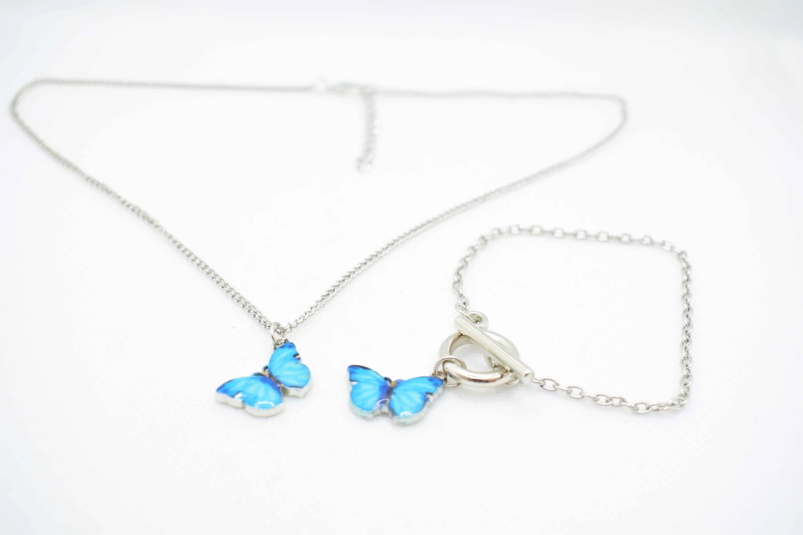 SET FARFALLA BLU (BRC057+CLL104)
