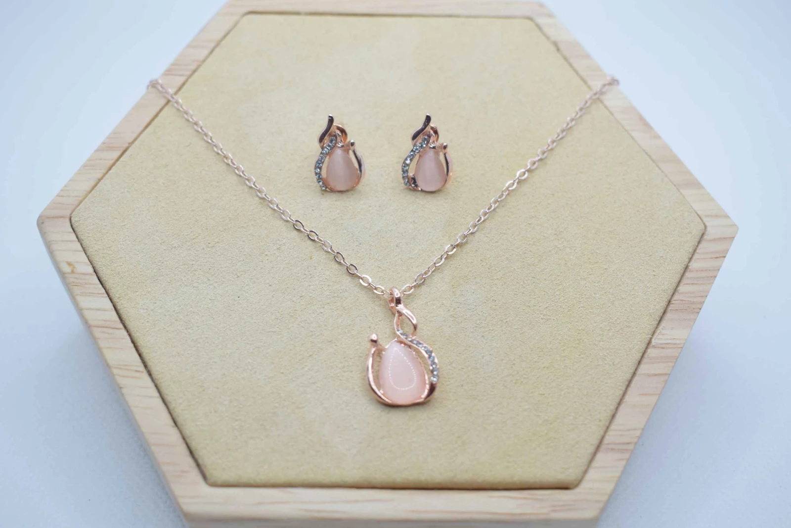 SET PIETRA ROSA (RCC110+CLL0125)
