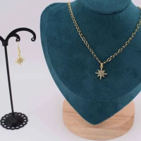 SET STELLA COMETA STRASS ORO (CLL145+RCC118)