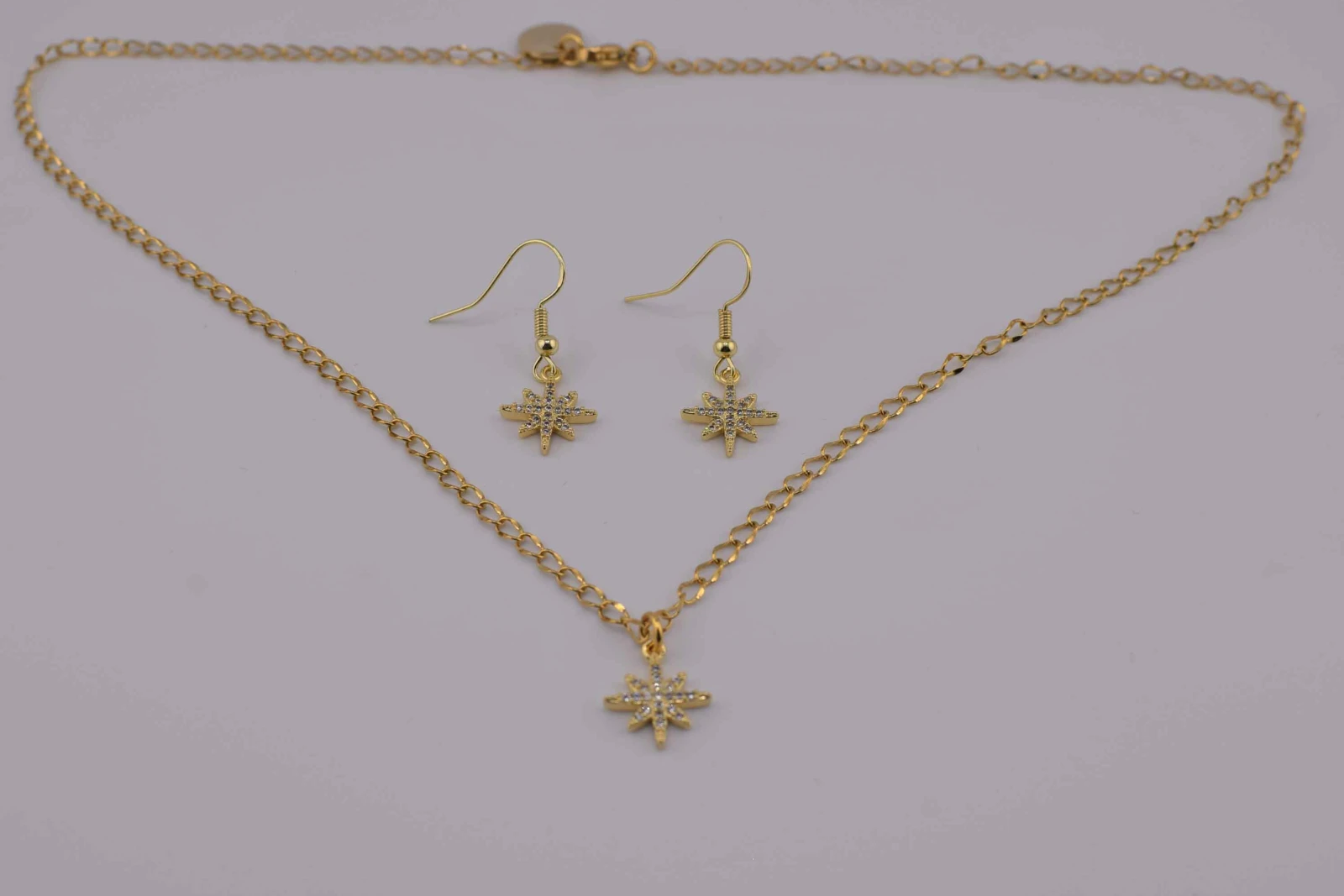 SET STELLA COMETA STRASS ORO (CLL145+RCC118)