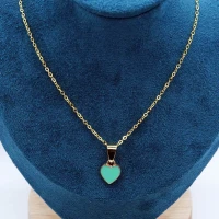 COLLANA CUORE VERDE