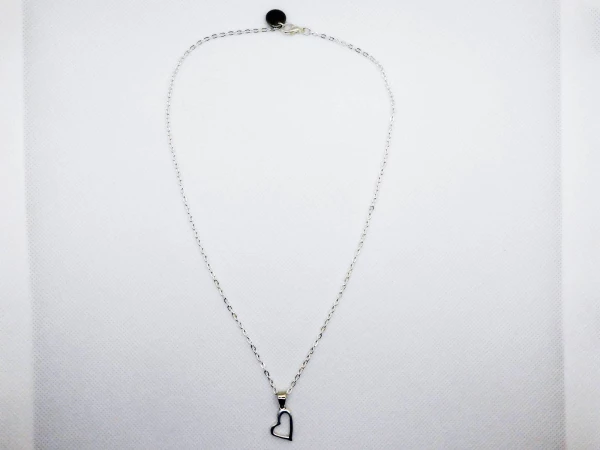 COLLANA CUORE ARGENTO