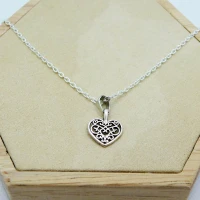 COLLANA CUORE ARGENTO 2