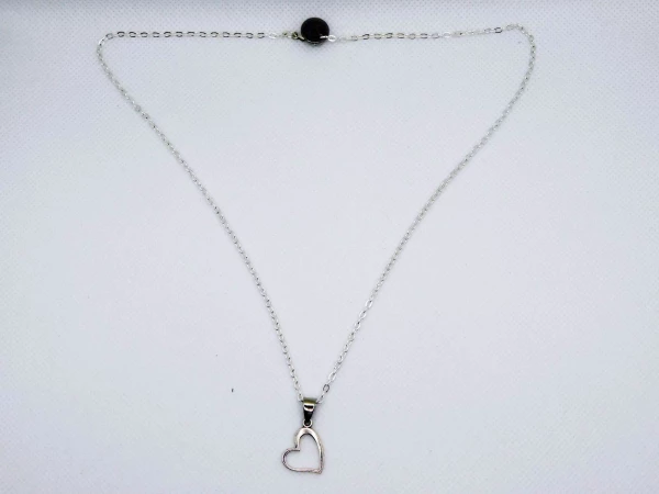 COLLANA CUORE ARGENTO 3