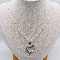 COLLANA CUORE DI STRASS