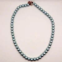 COLLANA DI PERLE AZZURRE