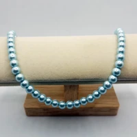 COLLANA DI PERLE AZZURRE