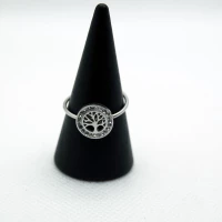 ANELLO ALBERO DELLA VITA ARGENTO