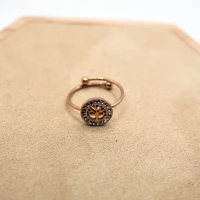 ANELLO ALBERO DELLA VITA ORO ROSA
