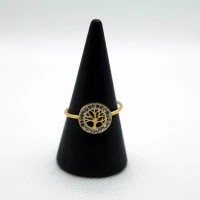 ANELLO ALBERO DELLA VITA ORO GIALLO