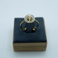 ANELLO ALBERO DELLA VITA ORO GIALLO