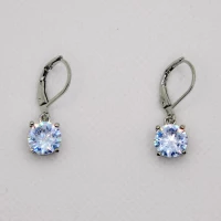 ORECCHINI DIAMANTE GRIGIO