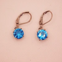 ORECCHINI DIAMANTE BLU