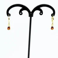 ORECCHINI ORO MARRONE