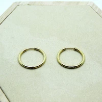 ORECCHINI ORO ANELLO 1