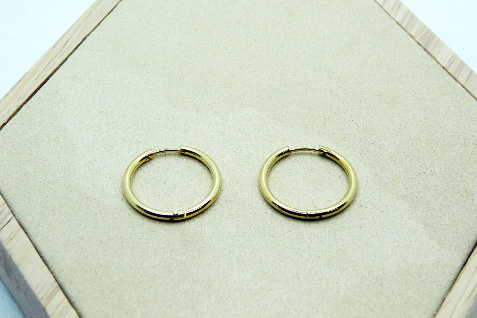 ORECCHINI ORO ANELLO 1