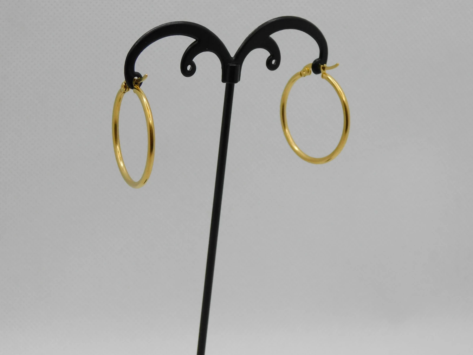 ORECCHINI ORO ANELLO 3