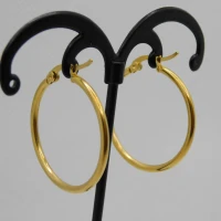 ORECCHINI ORO ANELLO 3