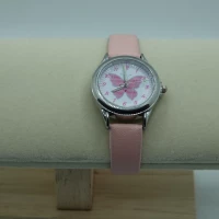OROLOGIO ROSA CON FARFALLA