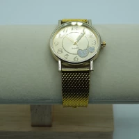 OROLOGIO ORO CON CUORI BRILLANTINATI
