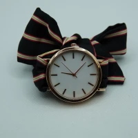 OROLOGIO CON CINGHIA IN TESSUTO NERO