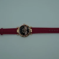 OROLOGIO CON CINGHIA BORDEAUX