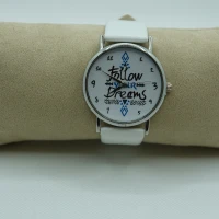 OROLOGIO CON CINGHIA BIANCA