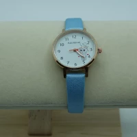 OROLOGIO CON CINGHIA CELESTE