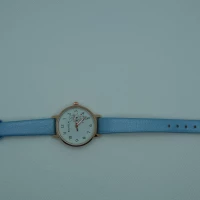 OROLOGIO CON CINGHIA CELESTE